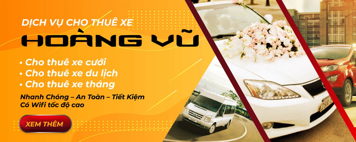 Dịch vụ cho thuê xe ô tô Hoàng Vũ