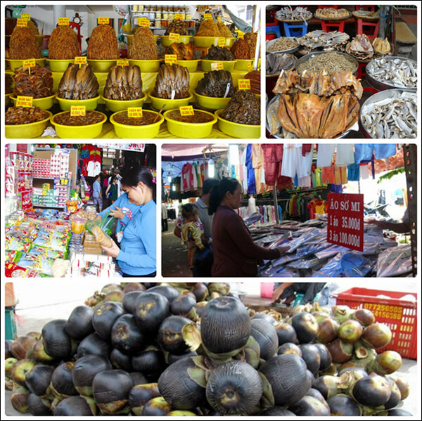 Chợ Tịnh Biên Châu Đốc